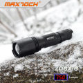 Maxtoch ZO6X-6 1PCS 18650 se concentrant faisceau Cree XML T6 Zoomable lampe LED